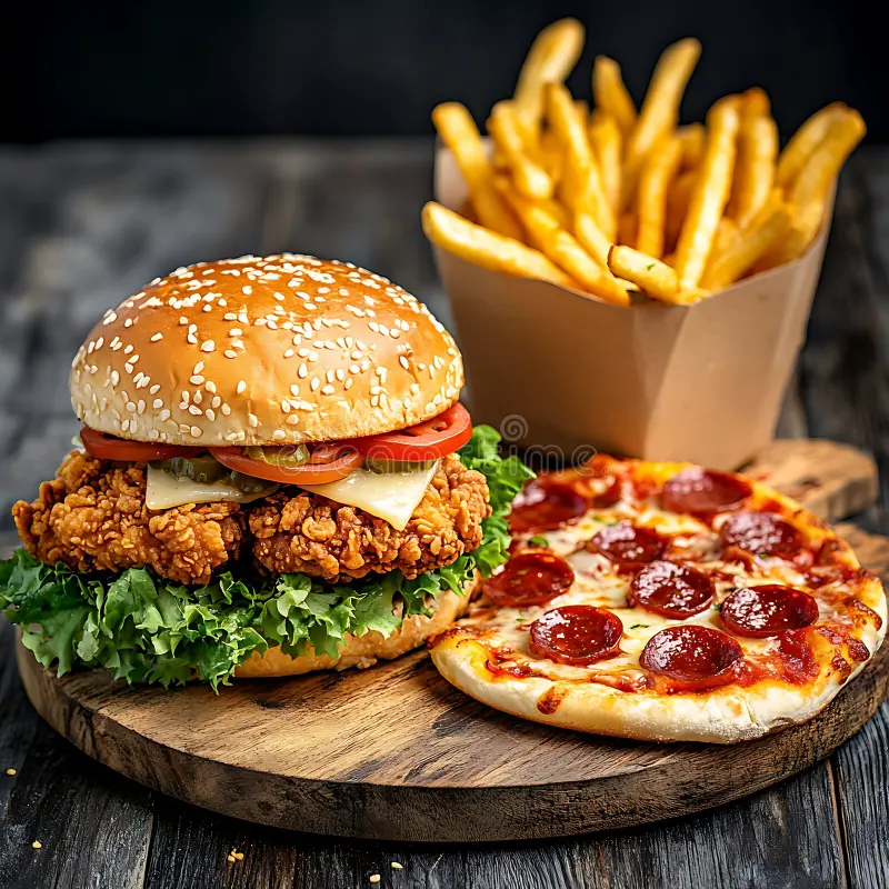 Burger Lover’s Pizza Box